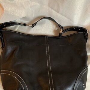 Coach NWOT Black Leather Women's SoHo Shoulder Bag